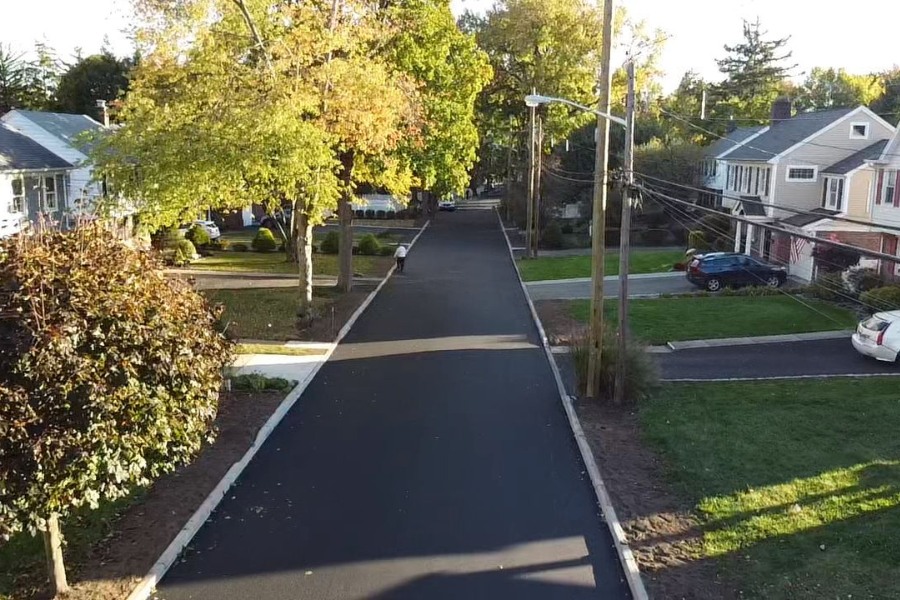 Municipal civil engineering firm in NJ road improvement project.